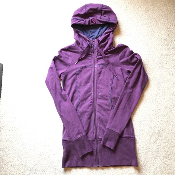 lululemon athletica Tops - Lululemon purple long hoodie